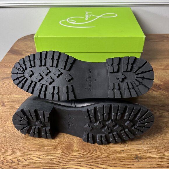 Sam Edelman Women’s Jazmine Chelsea Boot Black Leather Size 9.5M - Picture 7 of 11